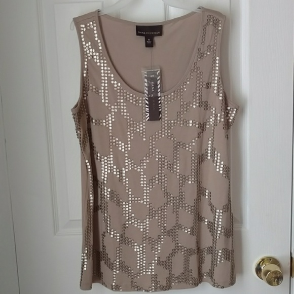 Dana Buchman Tops - NWOT Sequin Tank